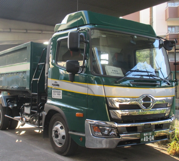 産業廃棄物運搬用コンテナ車4t